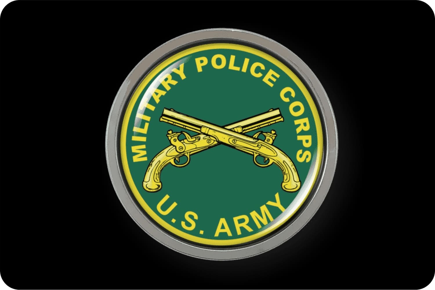 Military Police - Custom trailer hitch cover